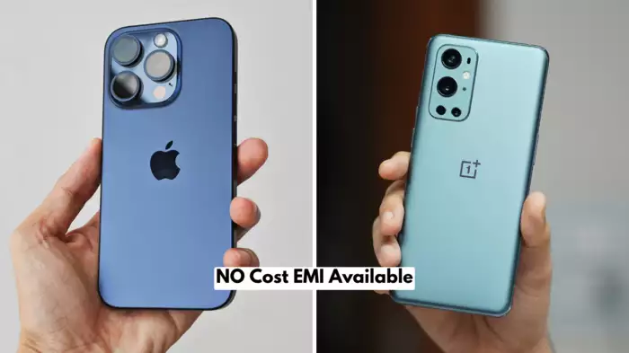 iPhone 15 and OnePlus at no cost EMI