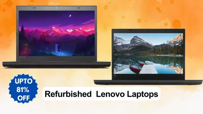 Huge discount on refurbished Lenovo laptops on Amazon sale