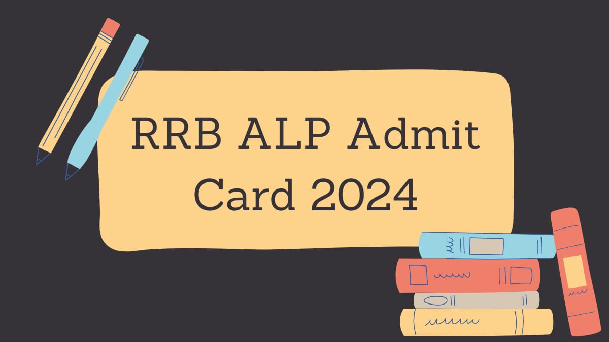 RRB ALP Admit Card 2024